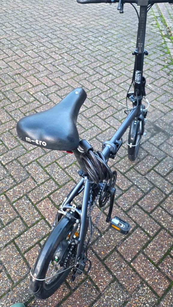 Folding electric bike 