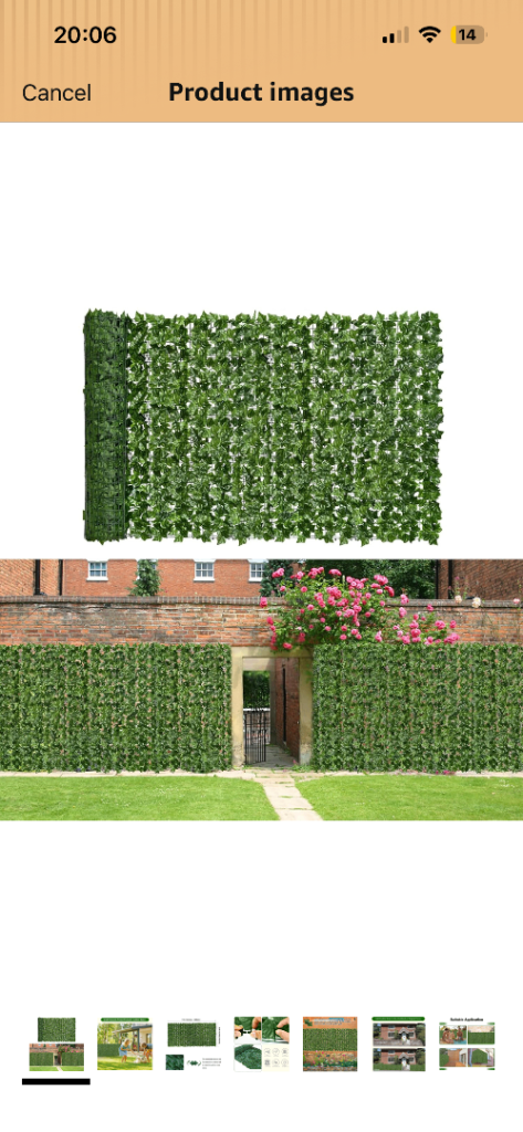 Ivy privacy screen