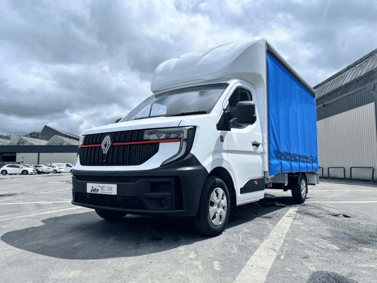 Renault Trucks Red Edition Master Chassis Cab with Curtain Side Body & Tail Lift