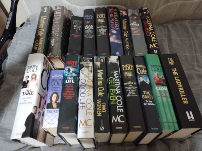 martina cole book bundle x 19