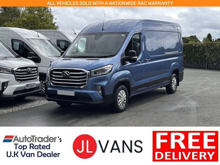 2023 Maxus Deliver 9 2.0 D20 150 Lux High Roof Van PANEL VAN DIESEL Manual