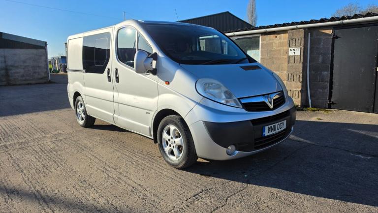 2011 Vauxhall Vivaro 2.0CDTI [115PS] Sportive Doublecab 2.9t PANEL VAN Diesel Manual