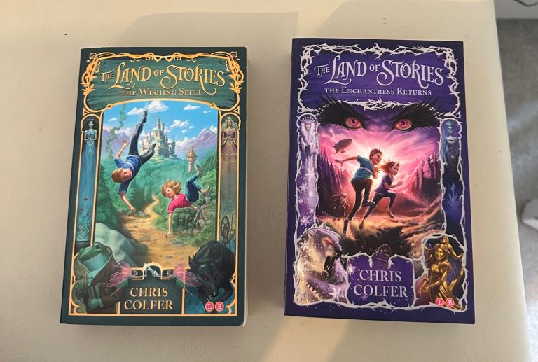 The Land of Stories Books by Chris Colfer - Two Titles