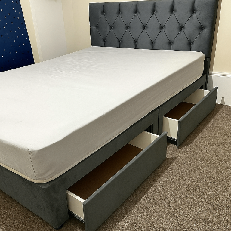 📦 BRAND NEW King & Super King Divan Bed Set – Mattress Included – Delivery Available