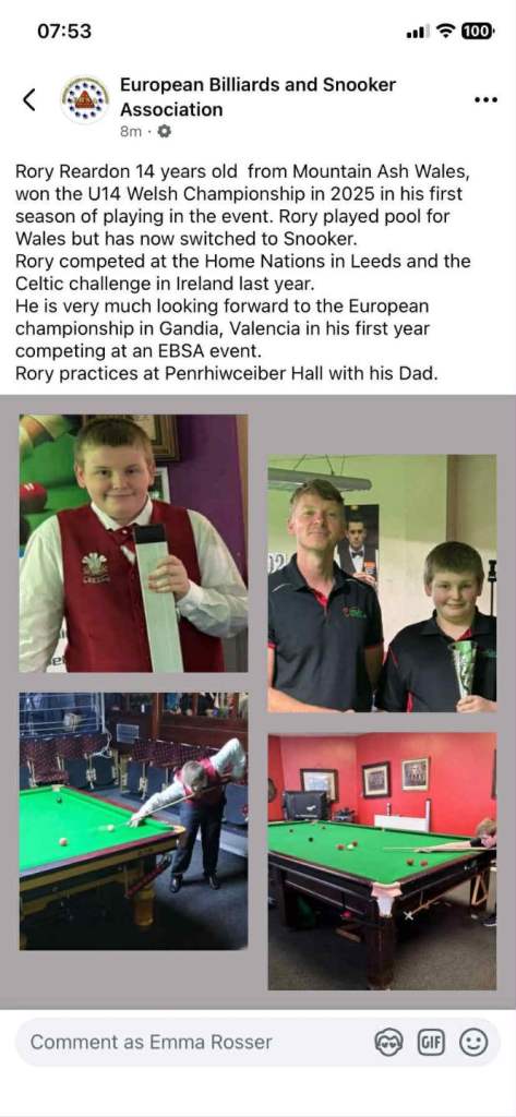 Welsh open snooker Llandudno 