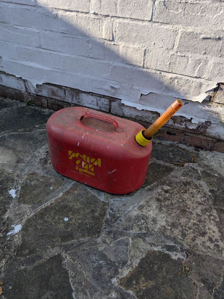 Vintage 2 Gallon petrol can