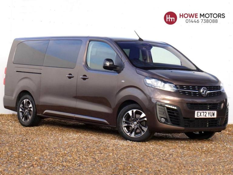 2022 Vauxhall Vivaro Life 50kWh Elite MPV Electric Auto LWB (8 Seat) 5dr - Just 9,312 Miles / Pan...