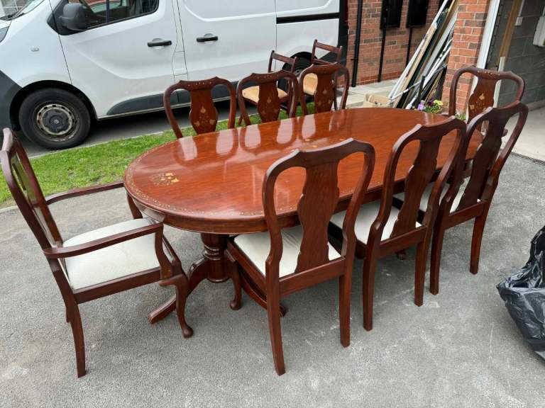 Dining Table – Seats 8 (Rosewood)