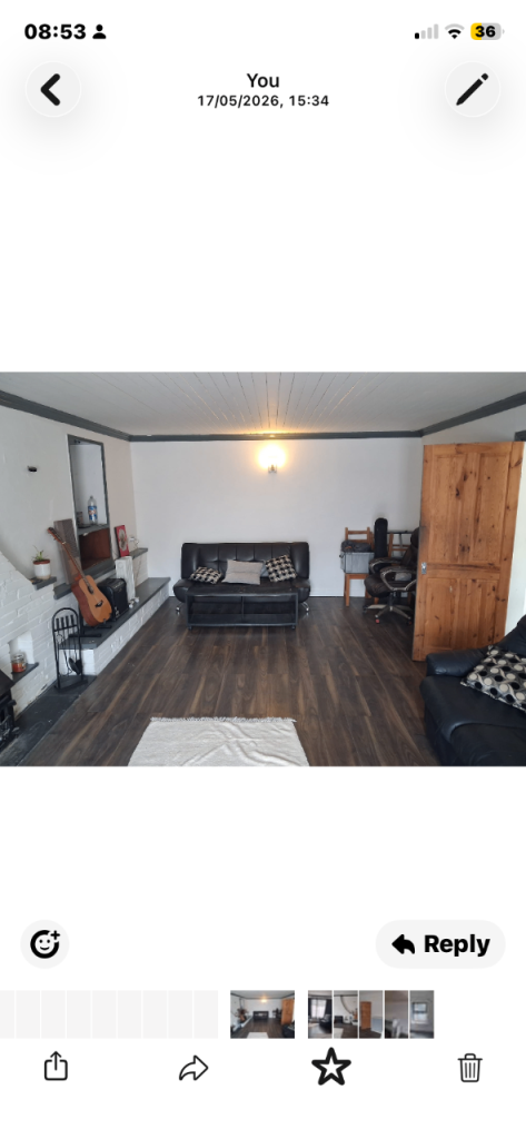 large 3 bedroom house in Redruth Lanner, Cornwall with option to buy 