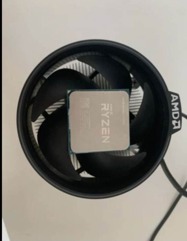 AMD Ryzen 7 CPU with LED Cooler Fan –Excellent Good Condition
