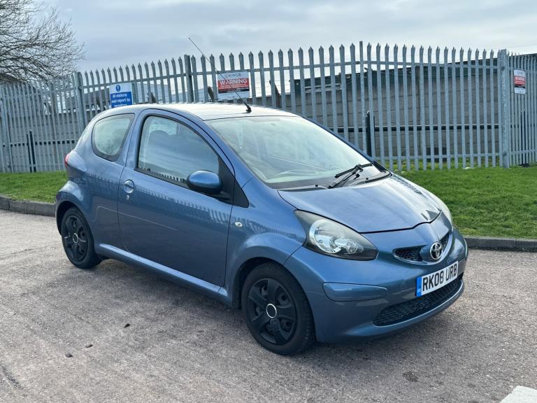 2008 Toyota AYGO 1.0 VVT-i Blue 3dr HATCHBACK Petrol Manual