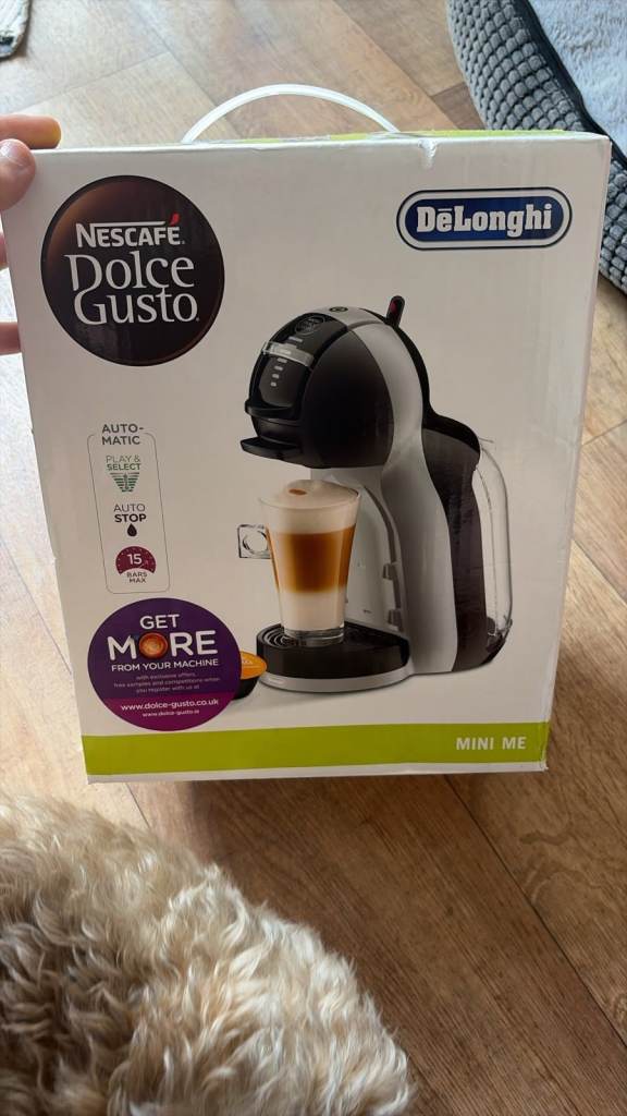 DeLonghi Nescafé Dolce Gusto Mini Me Coffee Machine – New