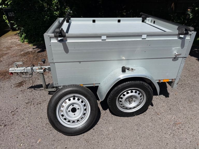 anssems trailer GT500-151 aluminium trailer hard top camping gt750 151 car roof tent box Brenderup 