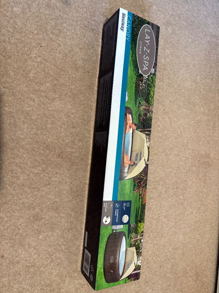 Bestway Lay-Z-Spa Canopy for Hot Tubs – Brand New