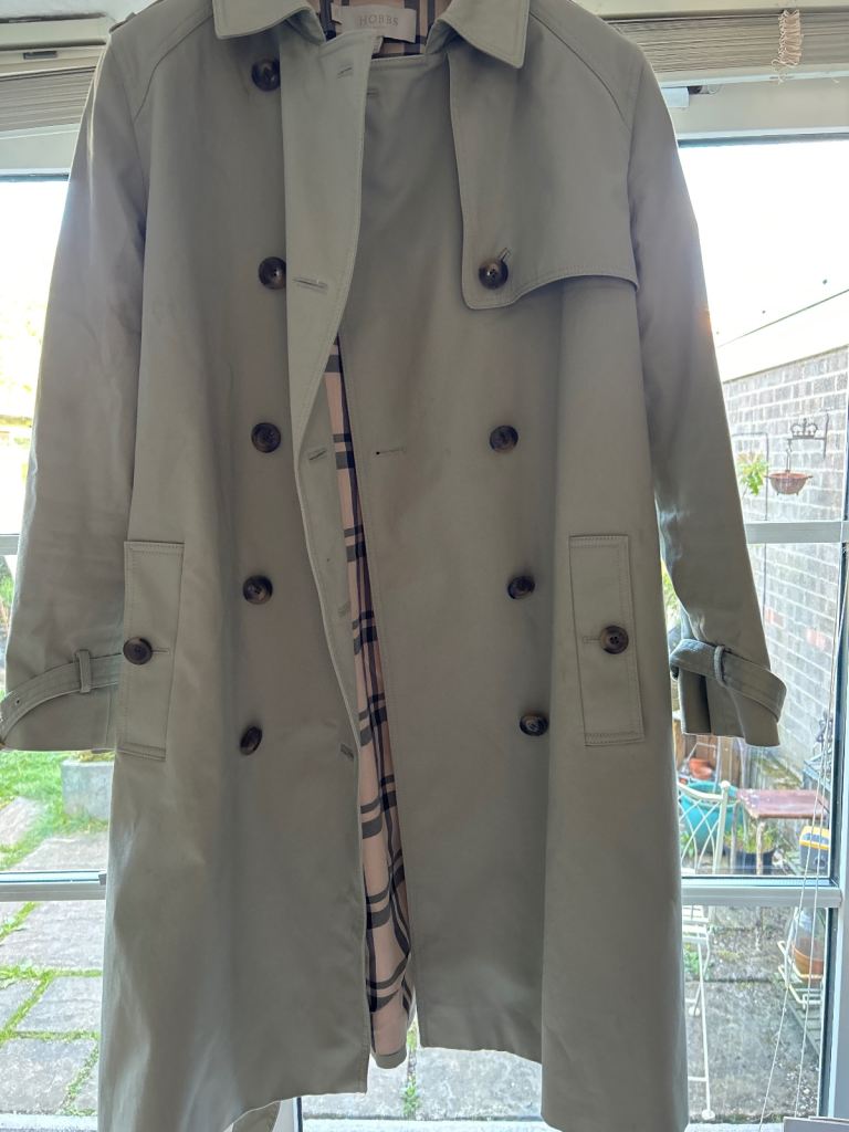 HOBBS trench coat/jacket REDUCED 