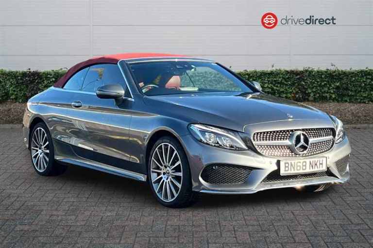 2018 Mercedes-Benz C Class 2.1 C220d AMG Line (Premium Plus) Cabriolet 2dr Diesel G-Tronic+ 4MATI...