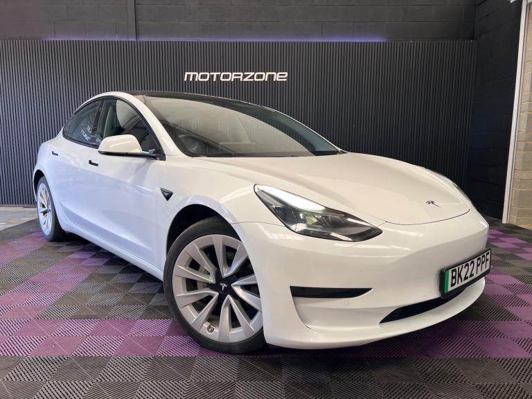 2022 Tesla Model 3 Standard Range Plus Saloon 4dr Electric Auto RWD (241 bhp)