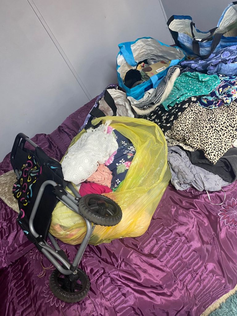 Large Joblot of mixed clothing and shoes and other bits ideal for bootsales & resale 