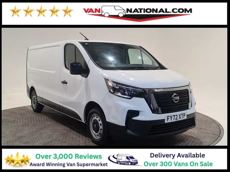 2022 Nissan Primastar 2.0 DCI 20 VISIA L2 H1 110 BHP LWB Panel Van Diesel Manual