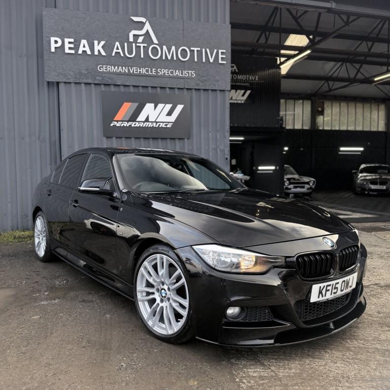 BMW 3 SERIES 2.0 320d xDrive M Sport Black Auto Diesel 2015