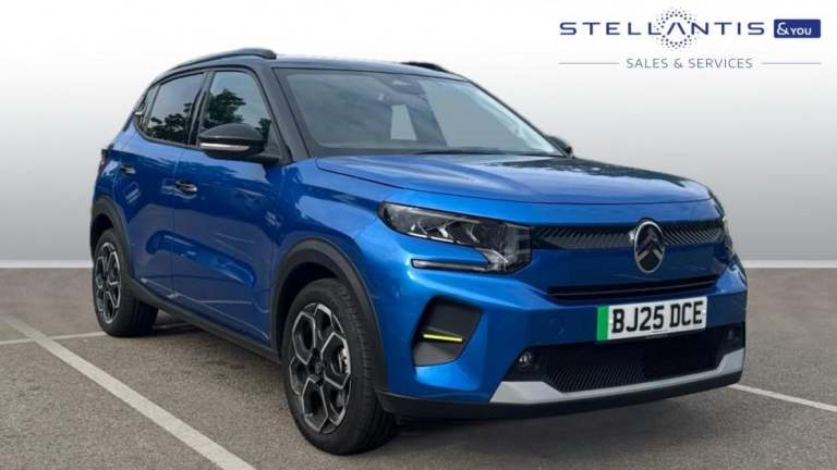 2025 Citroen C3 Standard Range 44kWh MAX Hatchback 5dr Electric Auto (7.4kW Charger) (113 p Hatch...