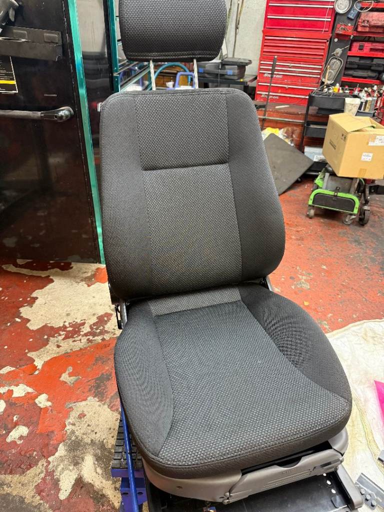Braunability turny evo electric disabled transfer seat. Left front.