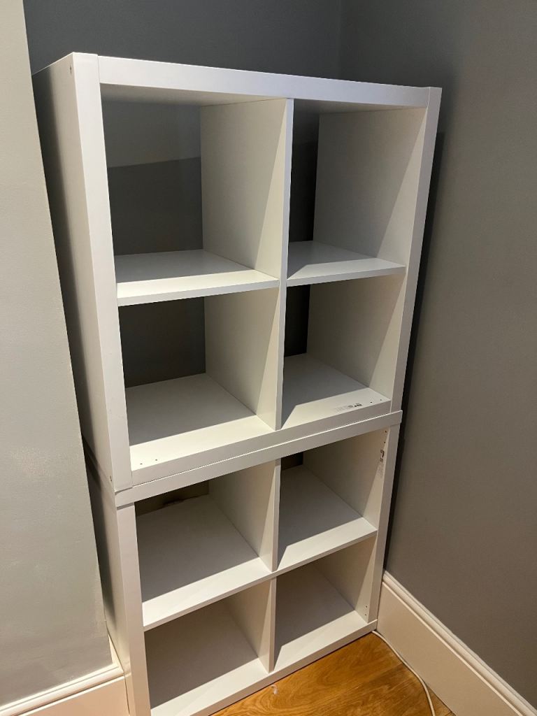 2 Ikea Kallax Shelving Units