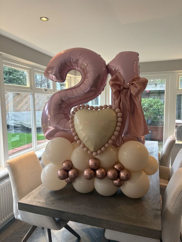 21 Birthday Girl balloon 