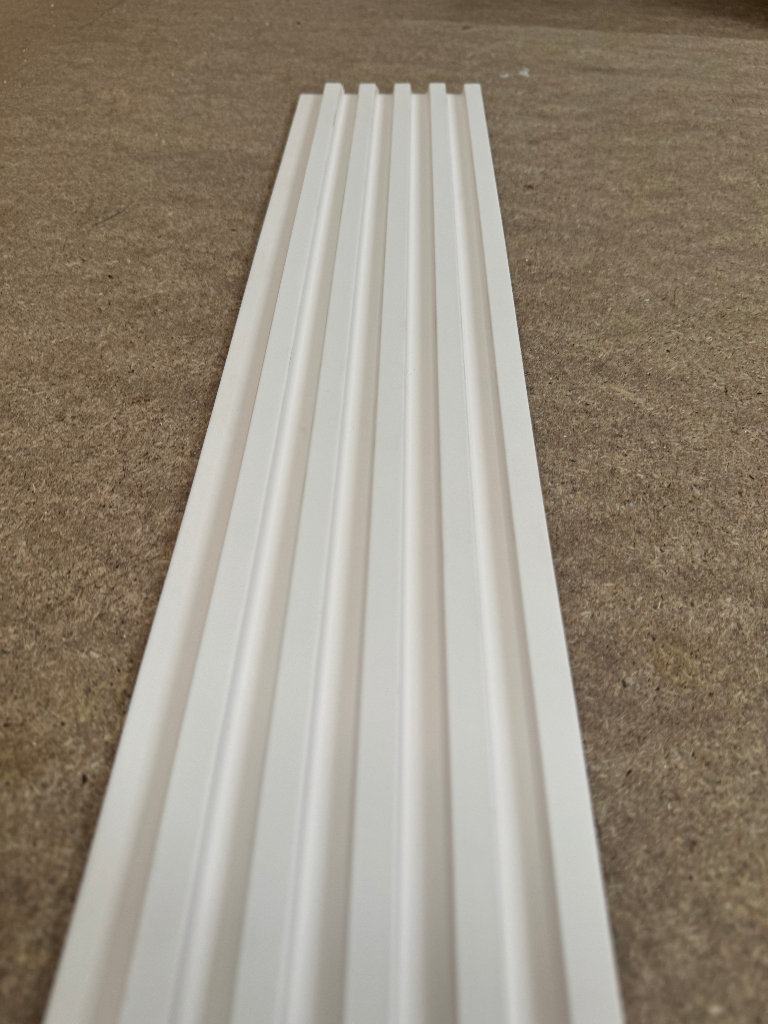 White Slatted Internal cladding x 10