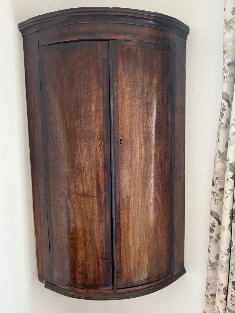 image for Antique corner cupboard 