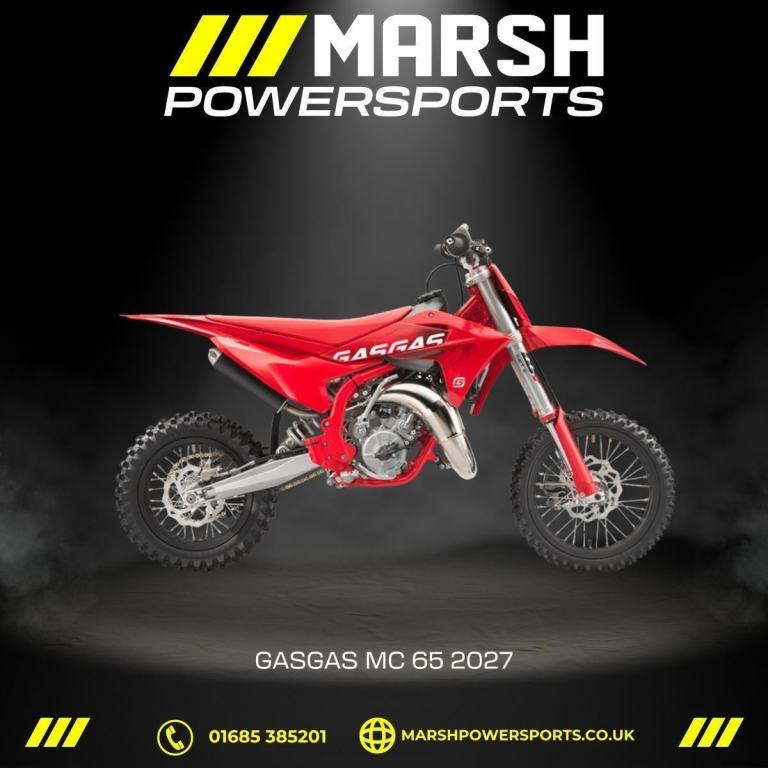 MC 65 2027 Model - Gasgas Main Dealer - Reserve NOW!