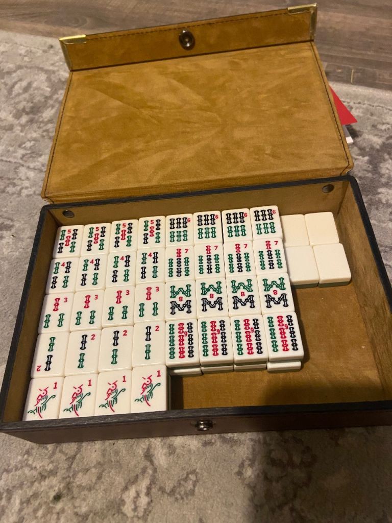 Mini Mah Jong Jongg Chinese game for 4 players