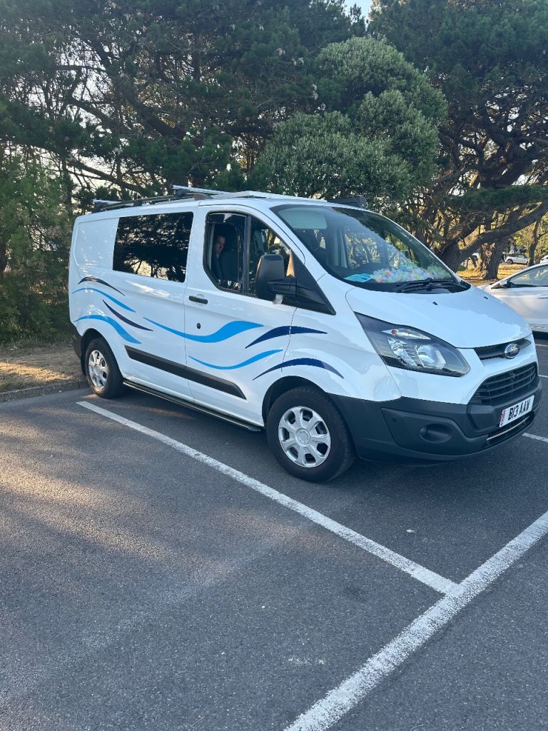 Ford, TRANSIT CUSTOM, CAMPERVAN 2018, Manual, 1996 (cc)