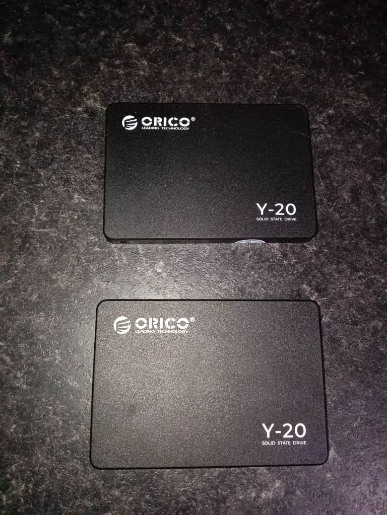 Two SSD hard drives 128md  new never been used 