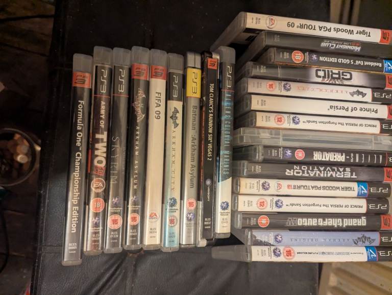 PS3 Games Bundle – Various Titles, Good Condition