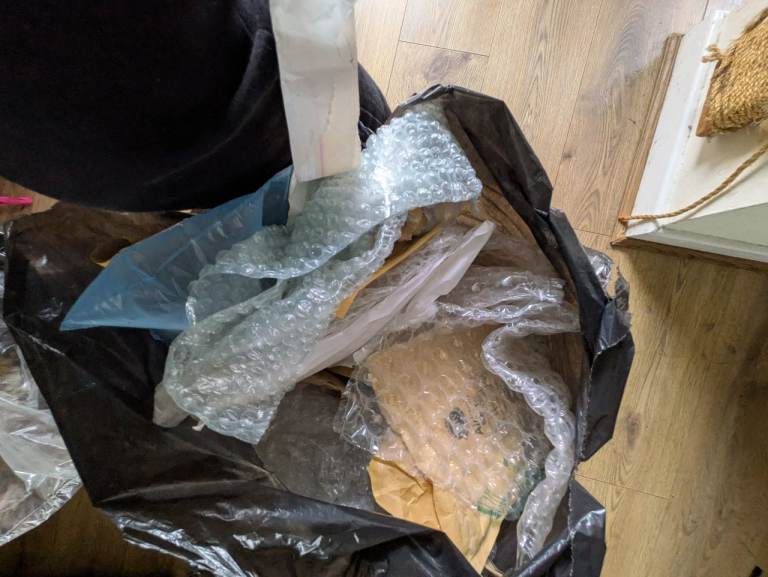 Bubble wrap and padded envelopes