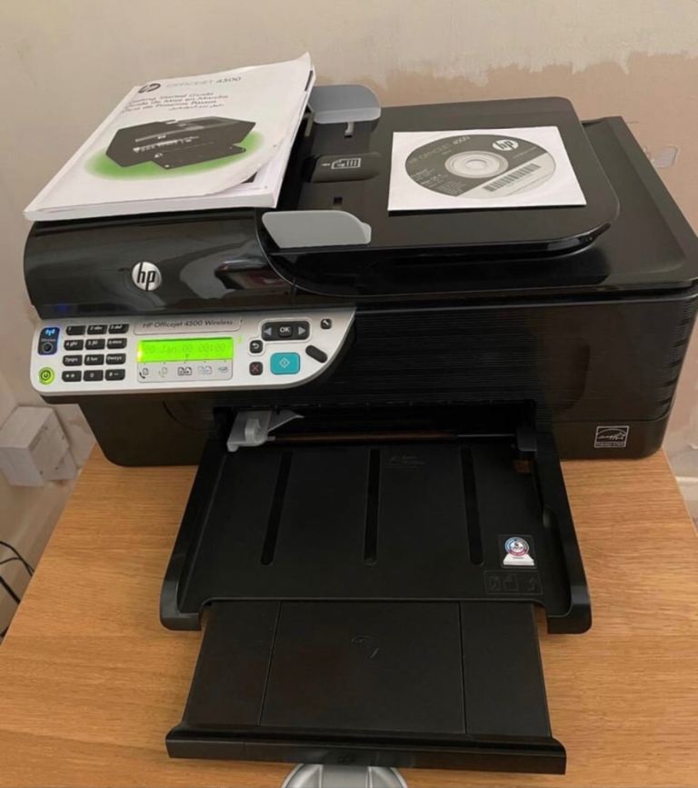 Hewlett Packard Officejet 4500 Wireless Printer Photocopier Scanner & Fax Machine VGC