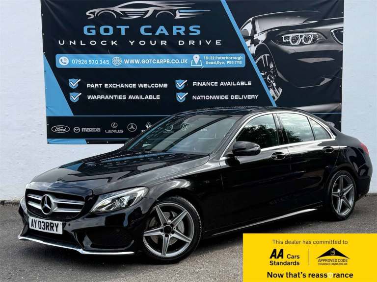 2018 Mercedes-Benz C Class C220d AMG Line 4dr 9G-Tronic SALOON DIESEL Automatic