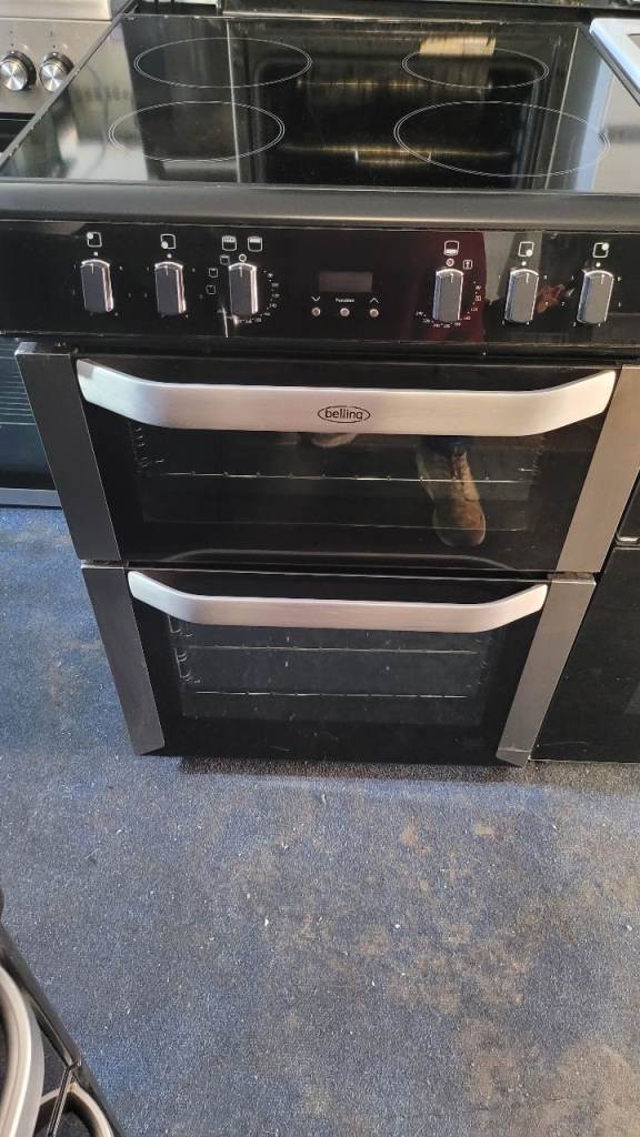 belling 60cm electric ceramic cooker Glass top Mint condition 2 month warranty 