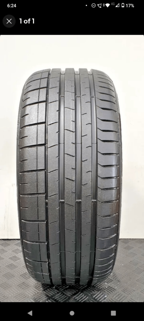 PIRELLI  235/40/ZR19 92Y  ZERO N1 PZ4 *7MM*  TESTED PARTWORN TYRE. 