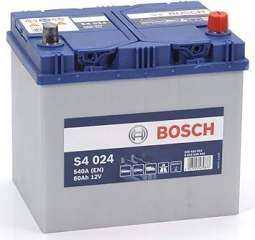 BOSCH CAR BATTERY 60AHR, 540CCA