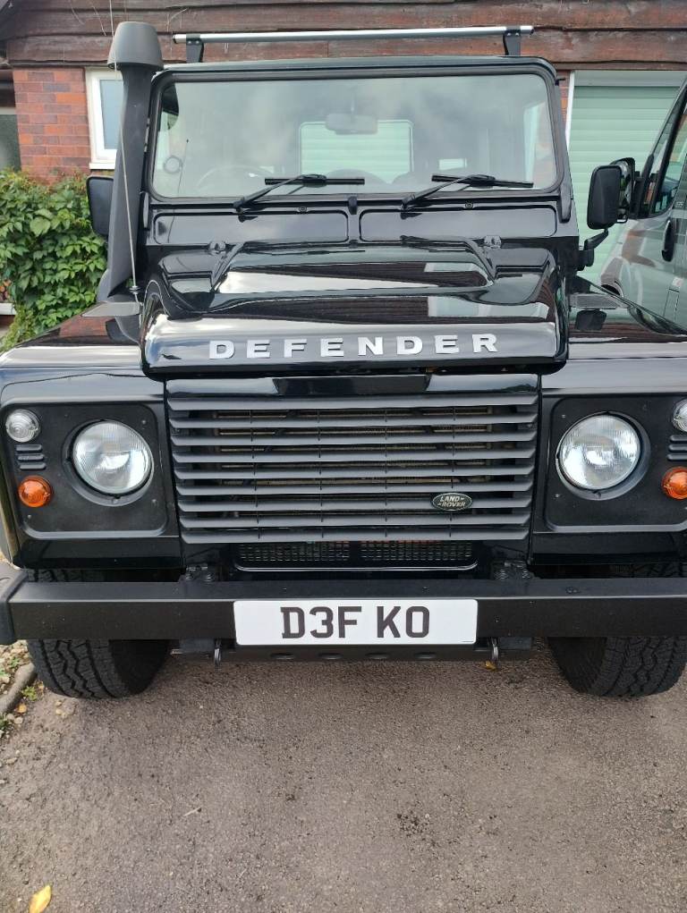Land Rover Defender Private Number plate 