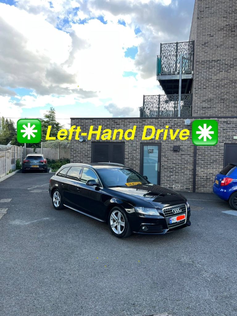 (Left-Hand Drive) 2009 AUDI A4 2.0 TDI S-Line