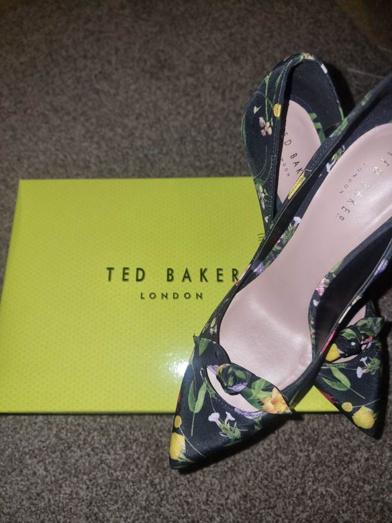 Brand New Ted Baker Floral Heels 
