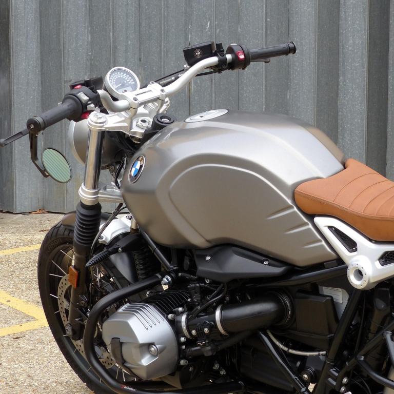 2017 BMW R NINE T SCRAMBLER X, CHERISHED LOW MILEAGE FSH MOTORCYCLE.