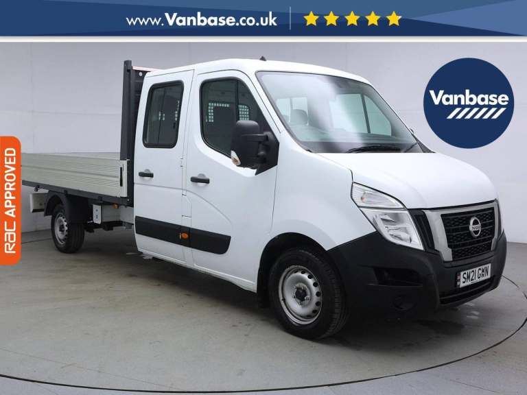 2021 Nissan NV400 2.3 dci 135ps H1 Tekna Dropside CHASSIS CAB DIESEL Manual