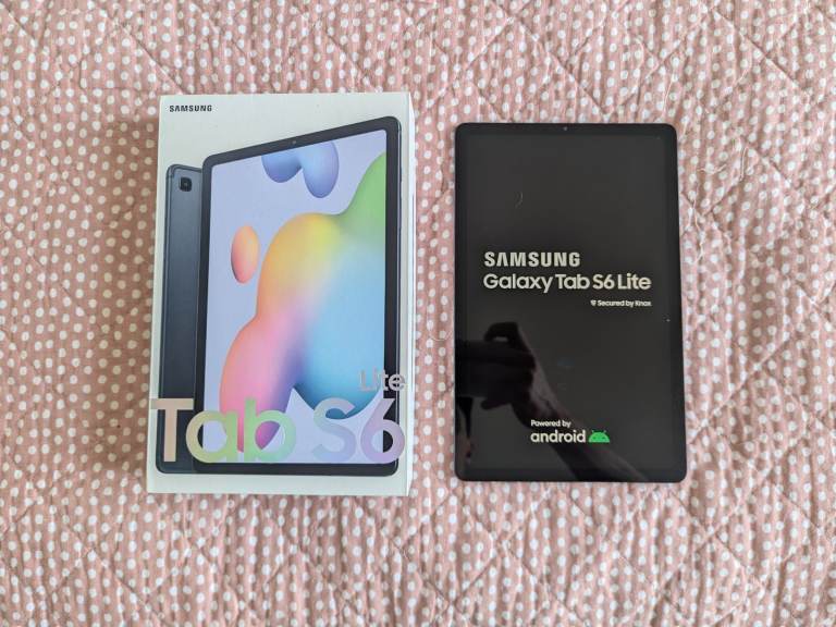 Samsung Galaxy Tab S6 Lite with Original Box & Case