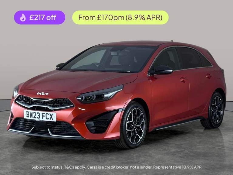 2023 Kia Ceed 1.5 T-GDi GT-Line Hatchback 5dr Petrol Manual Euro 6 (s/s) (158 bhp) - LED  Hatchba...