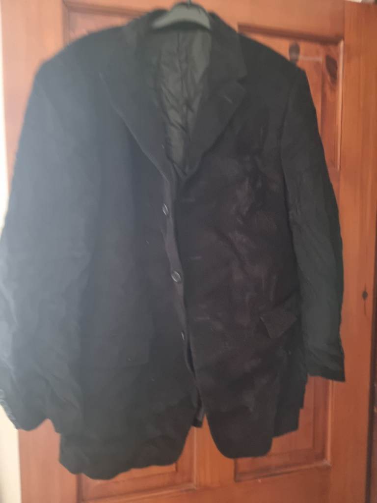 For Sale - Marks and Spencer Medium Italian soft cord Black mens Jacket
