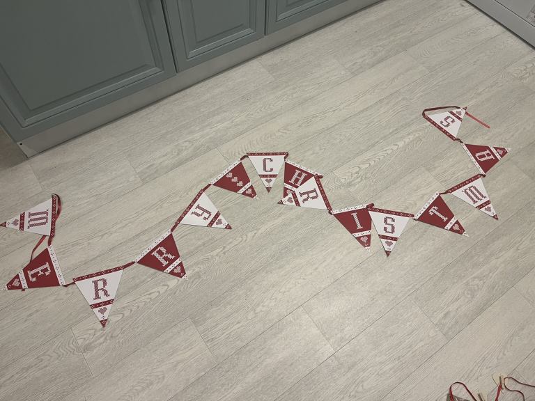 image for Waitrose 3m Christmas bunting 